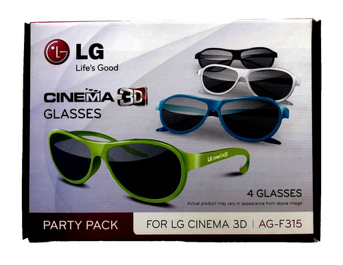 Occhiali per cinema 3d - lg,