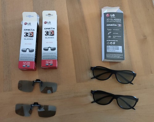 Kit occhiali passivi - occhiali, 3d